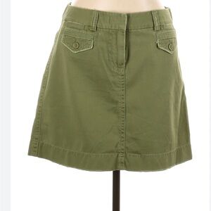 J Crew casual skirt, Size 6